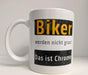 Motorrad Tasse / Biker werden nicht grau, das ist Chrome - CVBNM SHOP