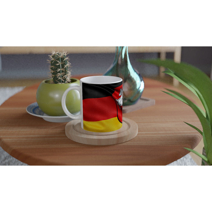 Tasse mit Niedersachsen - Flagge